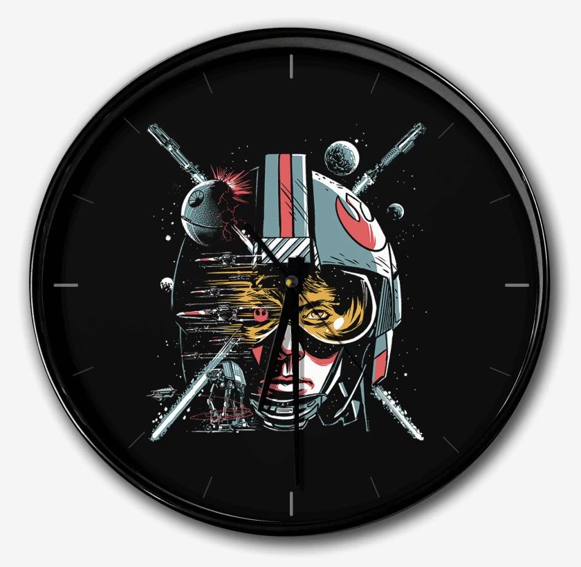 Reloj Negro de Luke Skywalker Star Wars