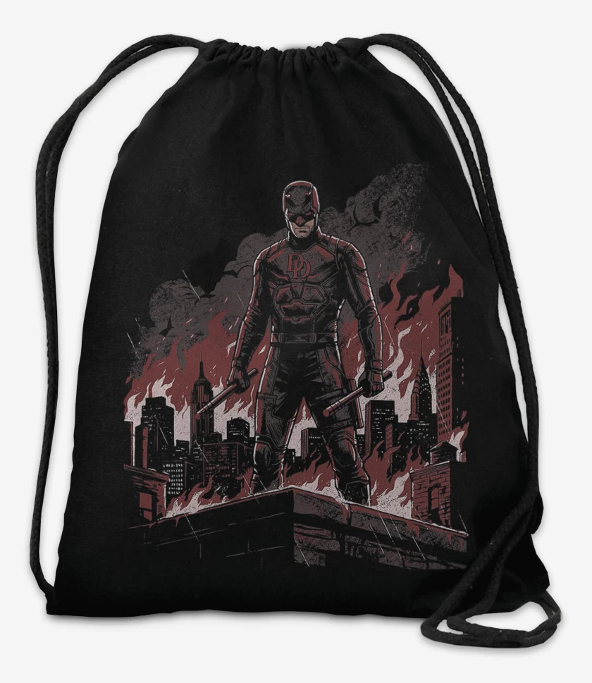 Mochila Negro de DareDevil Venganza