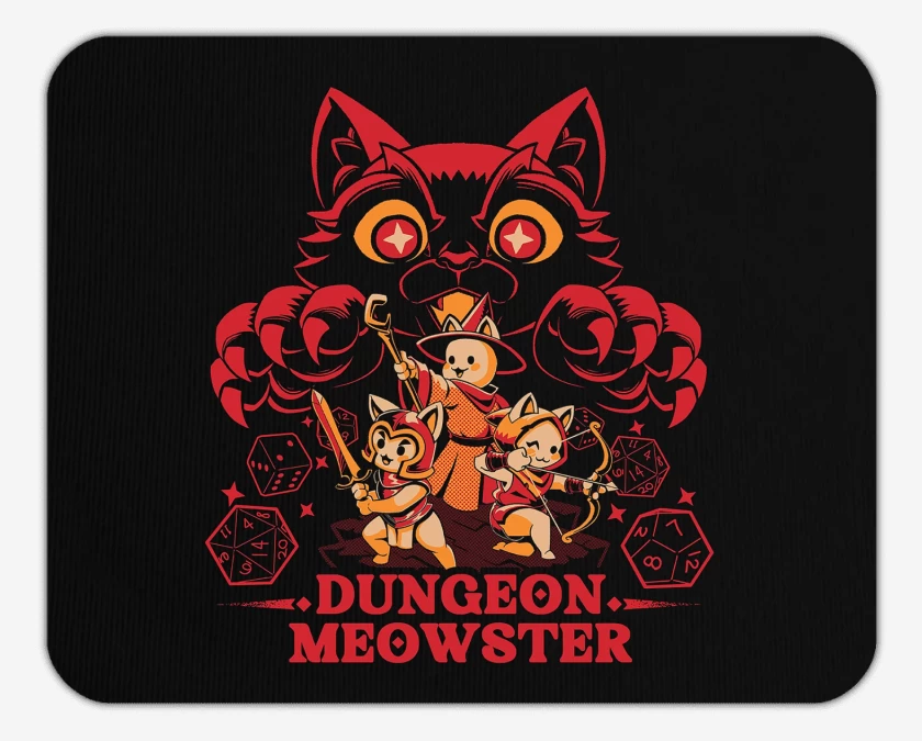 Mousepad Calabozo y Gatitos