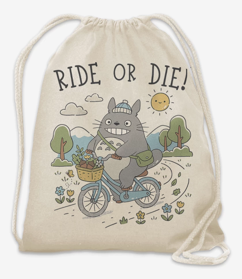 Mochila Blanco de Pedalea o Muere Totoro