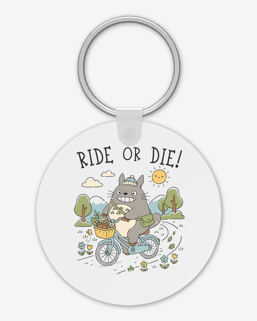 Llavero Pedalea o Muere Totoro