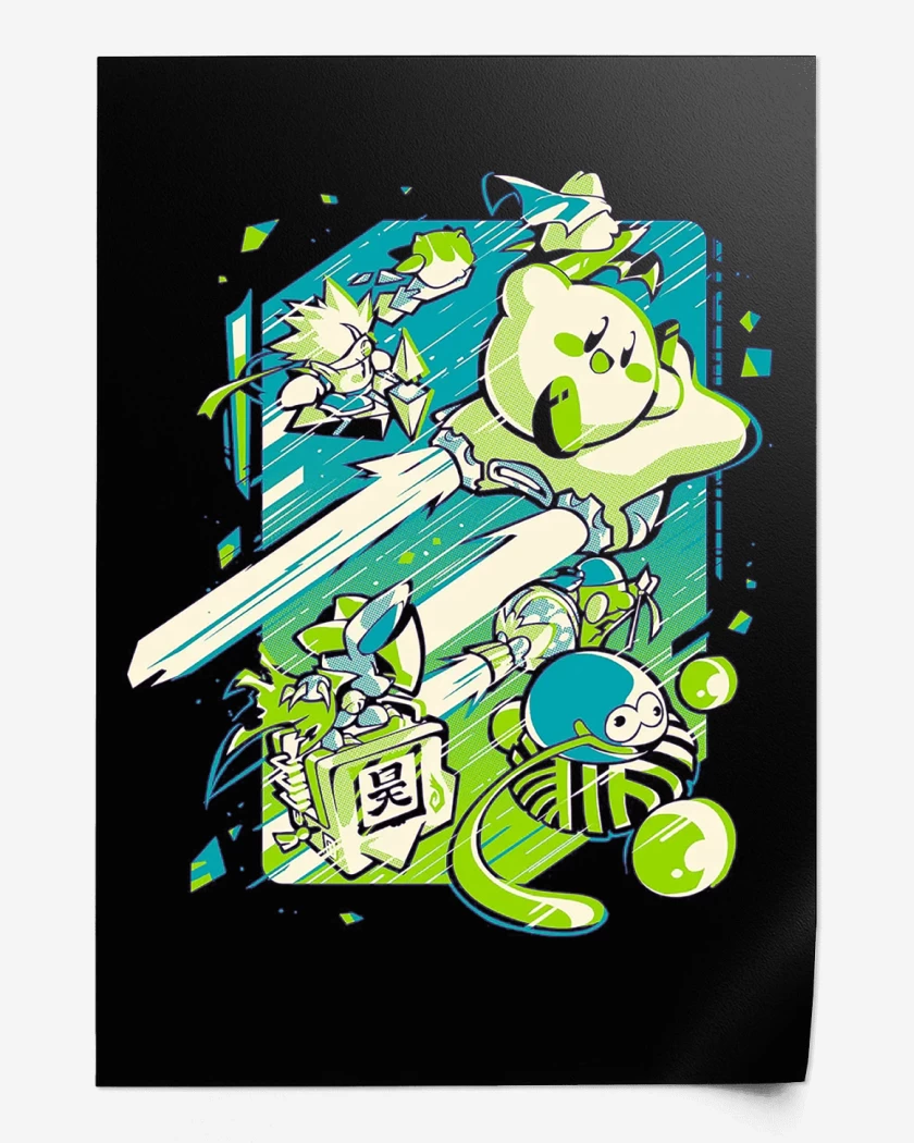 Print Kirby Velocidad
