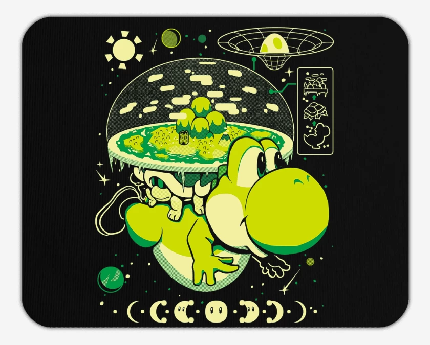 Mousepad Yoshi Island Nintendo
