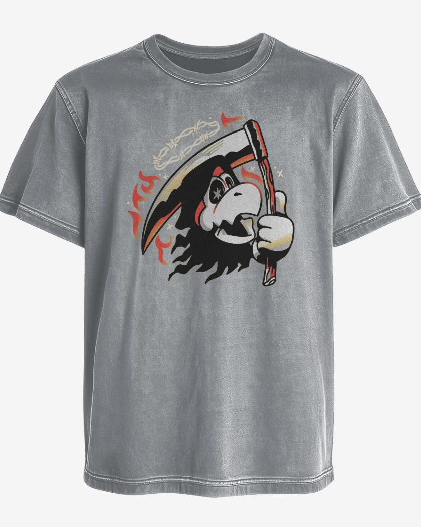 Polera desgastada Mario Bros Koopa Muerte