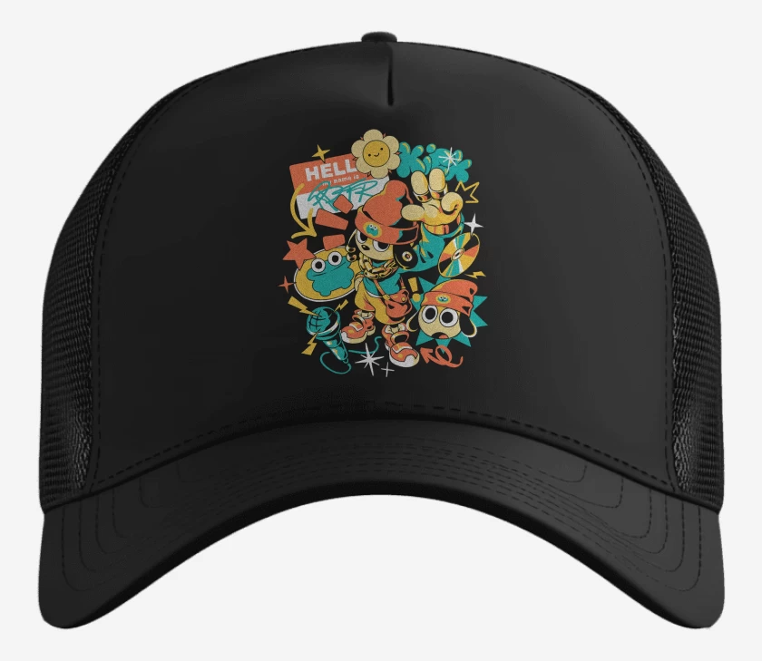 Gorro Negro de PaRappa the Rapper
