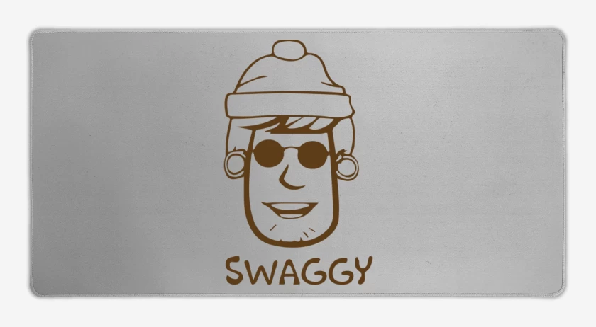 Mouse pad Gamer Gris Melange de Swaggy