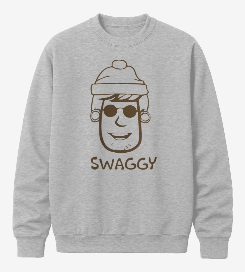 Poleron polo Gris Melange de Swaggy