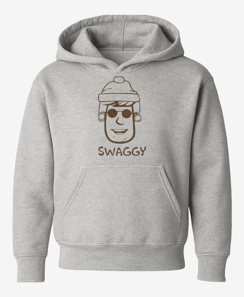 Poleron de niño Gris Melange de Swaggy