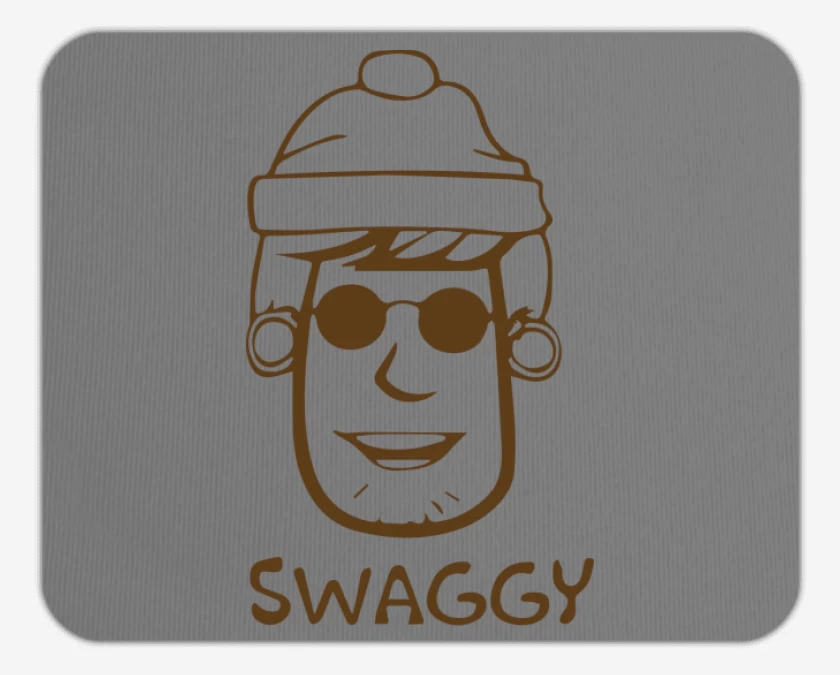 Mousepad Gris Melange de Swaggy