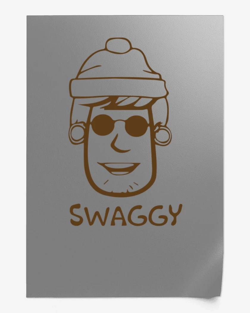 Print Gris Melange de Swaggy
