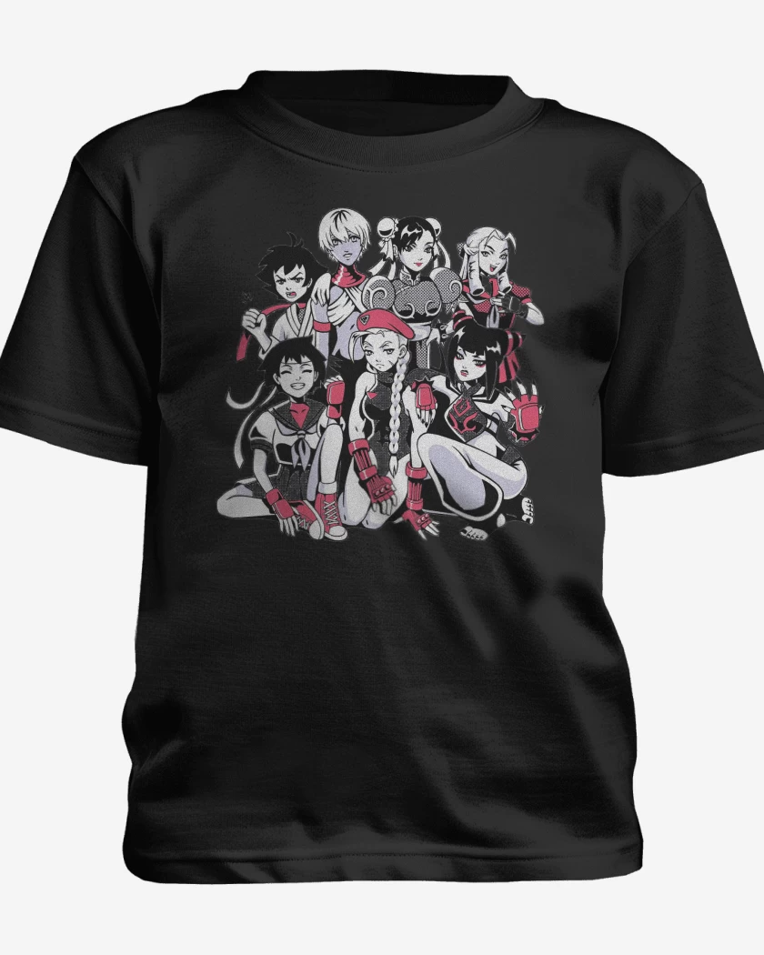 Polera de niño Peleadoras Street Fighter