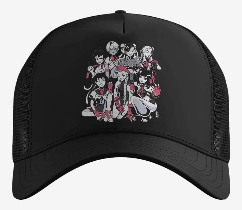 Gorro Peleadoras Street Fighter