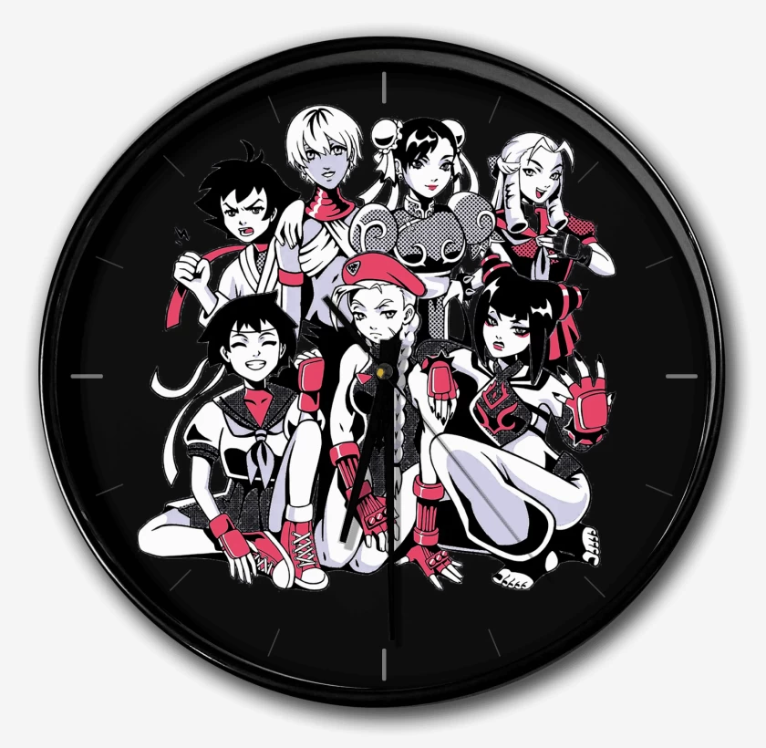 Reloj Peleadoras Street Fighter