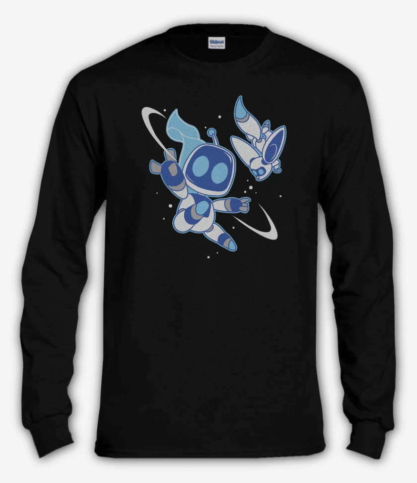 Polera manga larga Astrobot