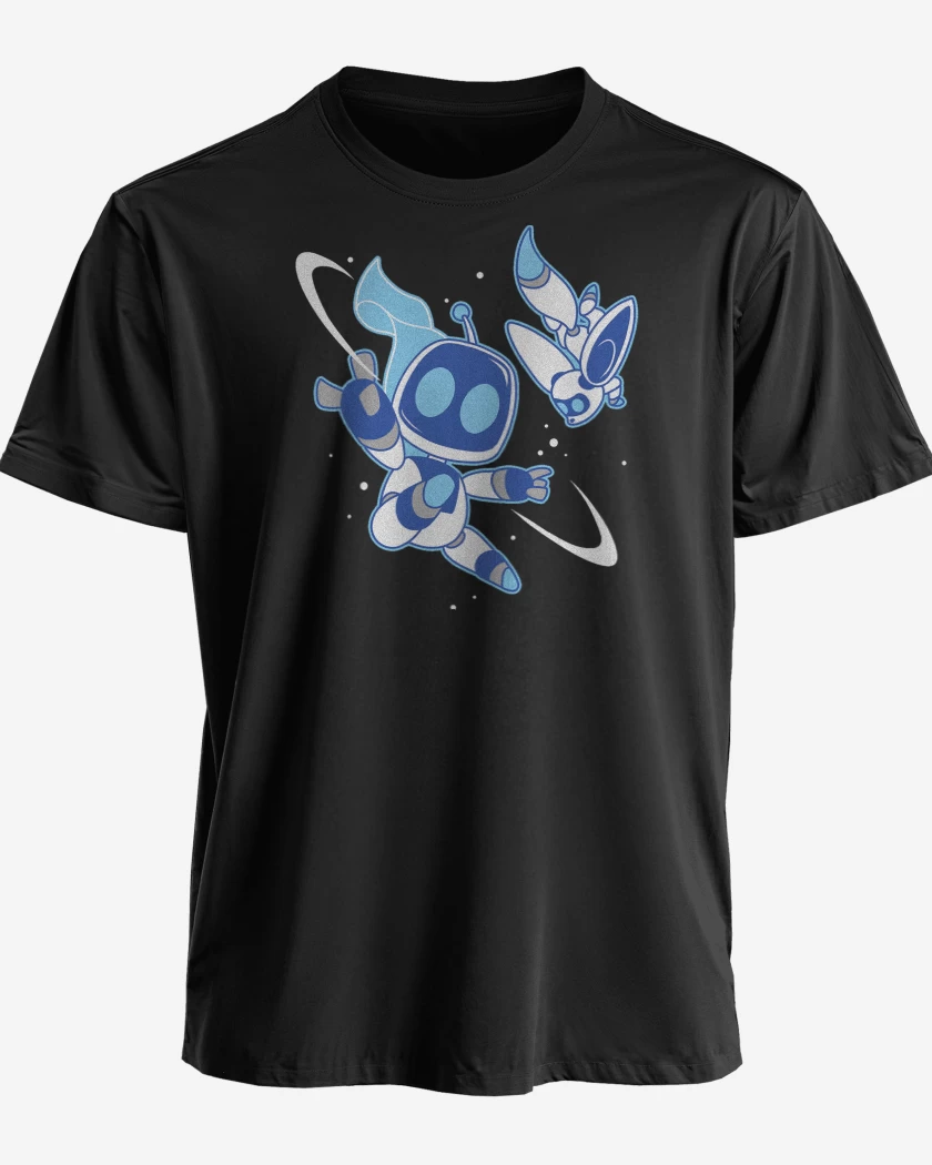 Polera premium Negro de Astrobot