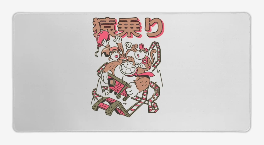 Mouse pad Gamer Blanco de Donkey Kong CARRITO