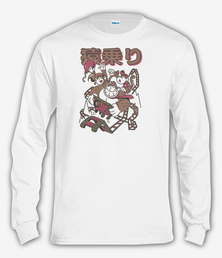 Polera manga larga Donkey Kong CARRITO