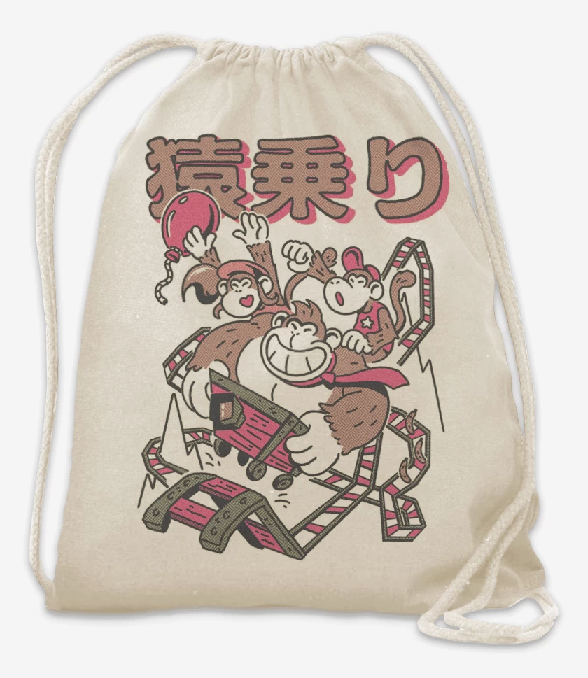 Mochila Blanco de Donkey Kong CARRITO