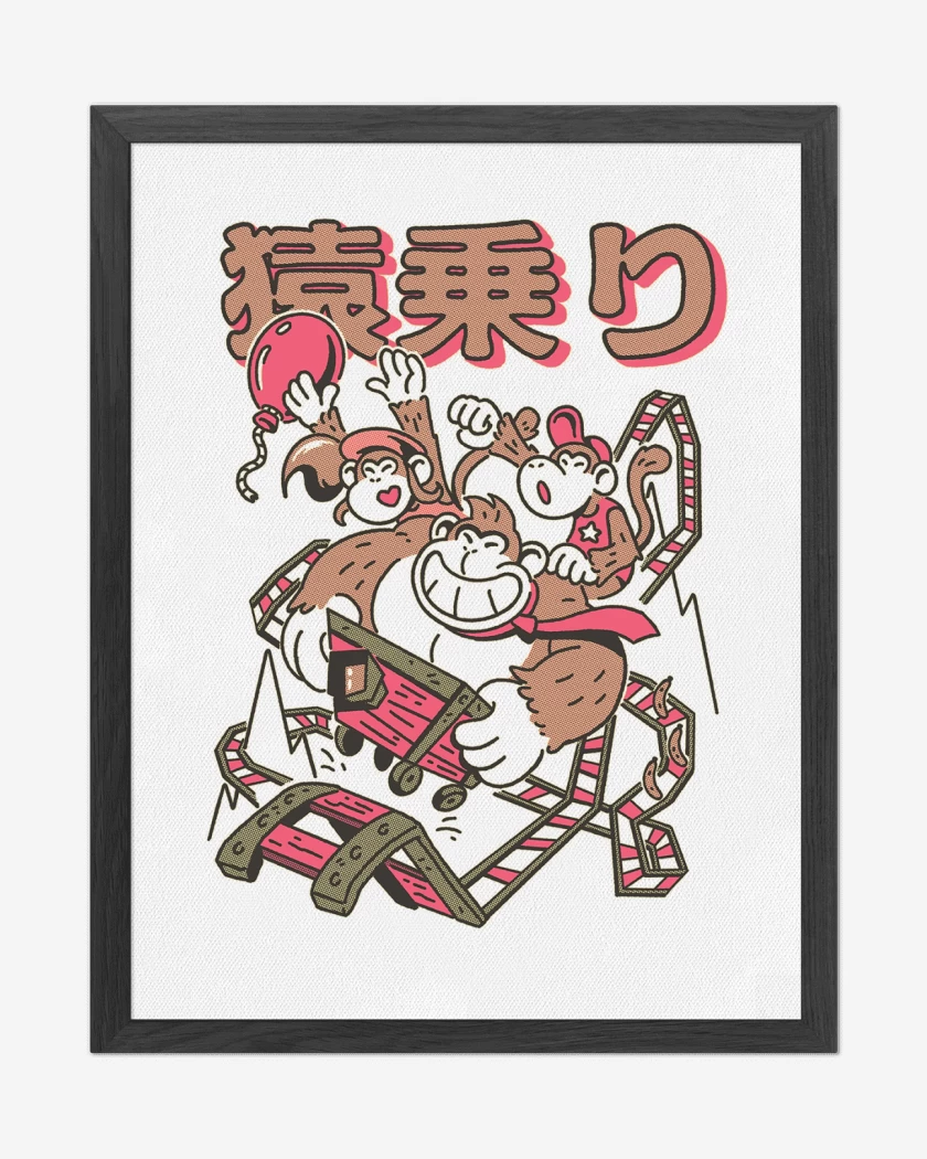 Cuadro decorativo Donkey Kong CARRITO