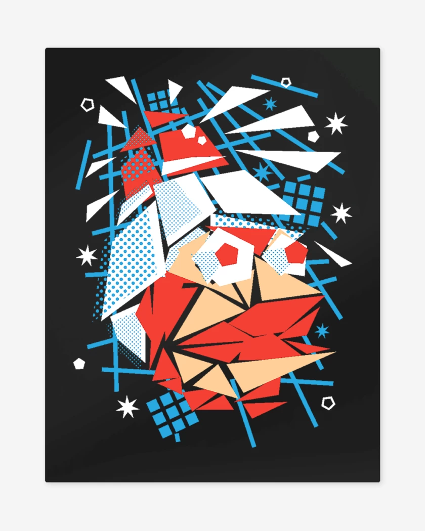 Print metalico Ape Escape