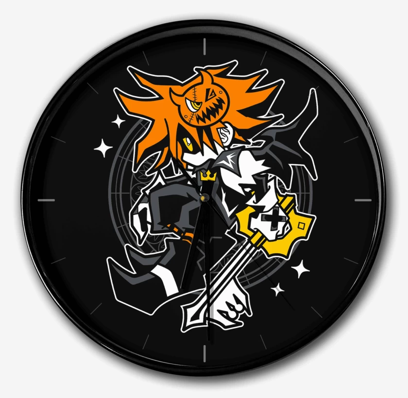 Reloj Negro de Sora Halloween 