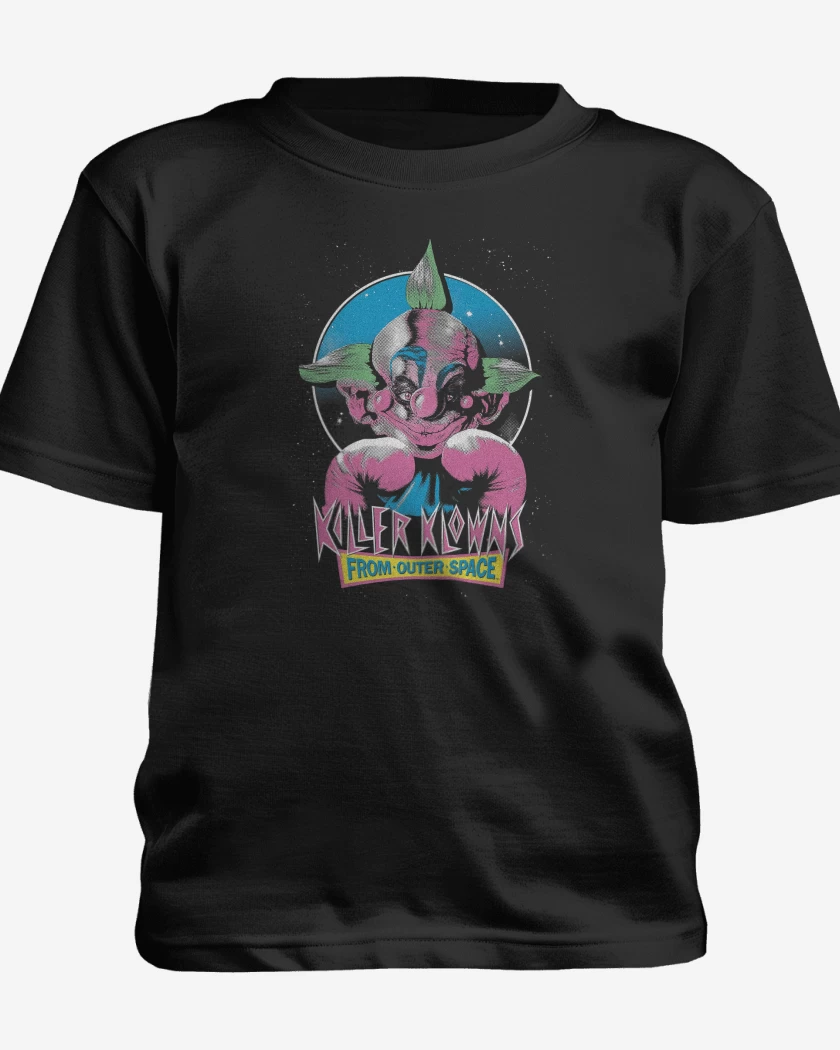 Polera de niño Negro de Killer Klown Shorty 