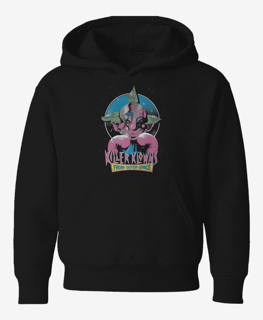 Poleron de niño Negro de Killer Klown Shorty 