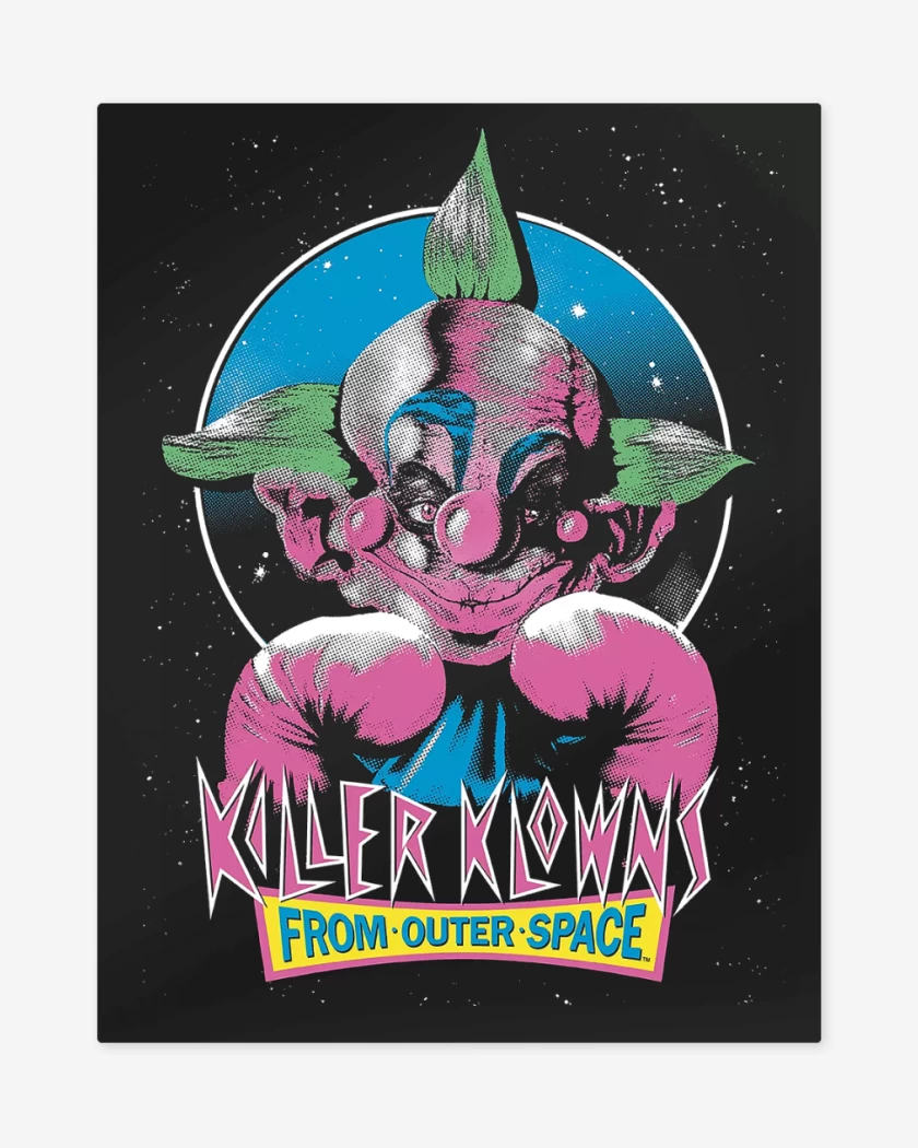 Print metalico Negro de Killer Klown Shorty 