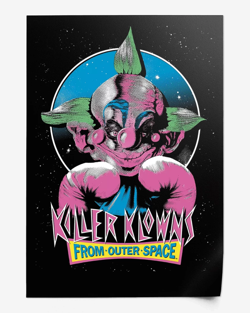 Print Killer Klown Shorty 