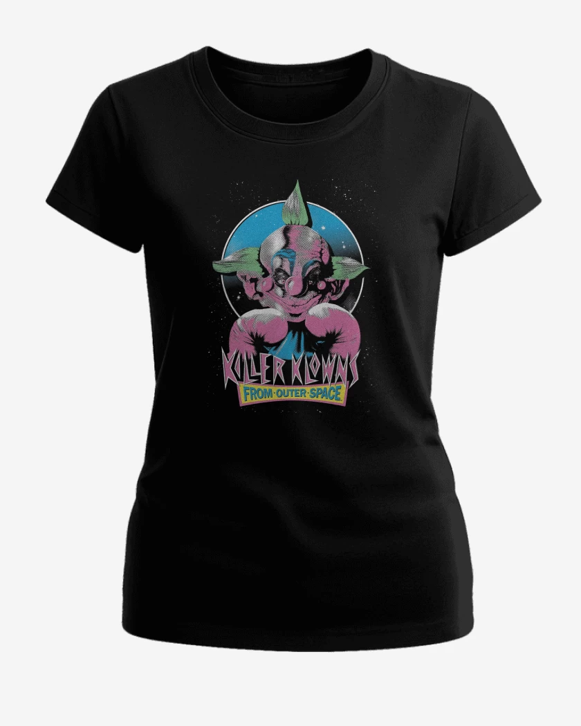 Polera de Mujer Negro de Killer Klown Shorty 