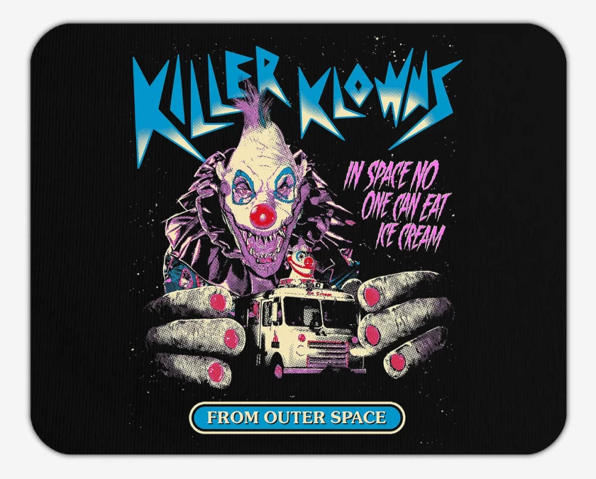 Mousepad Killer Klowns Klowzilla