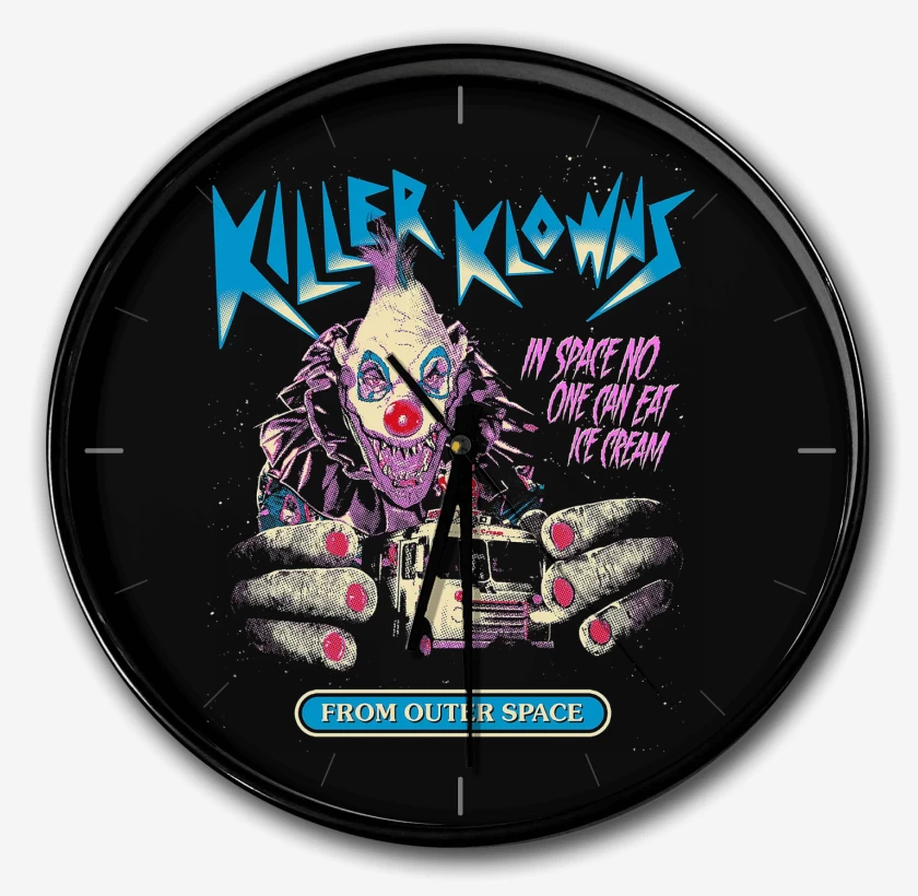 Reloj Negro de Killer Klowns Klowzilla