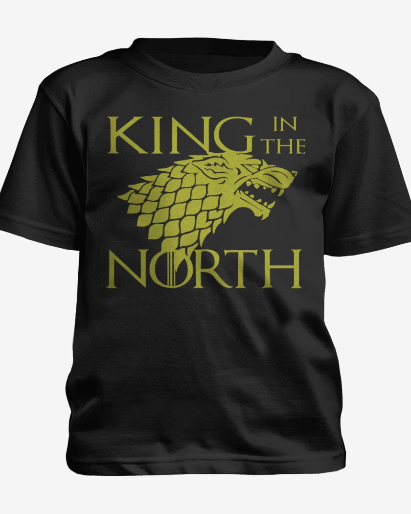 Polera de niño Negro de King In The North