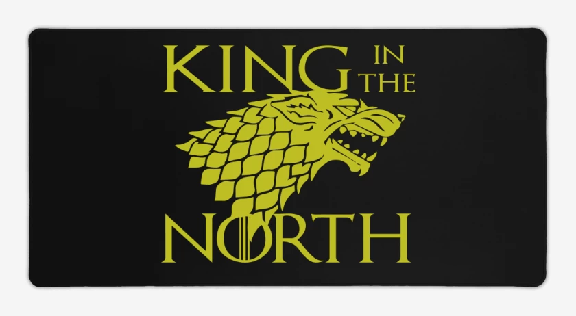 Mouse pad Gamer King In The North