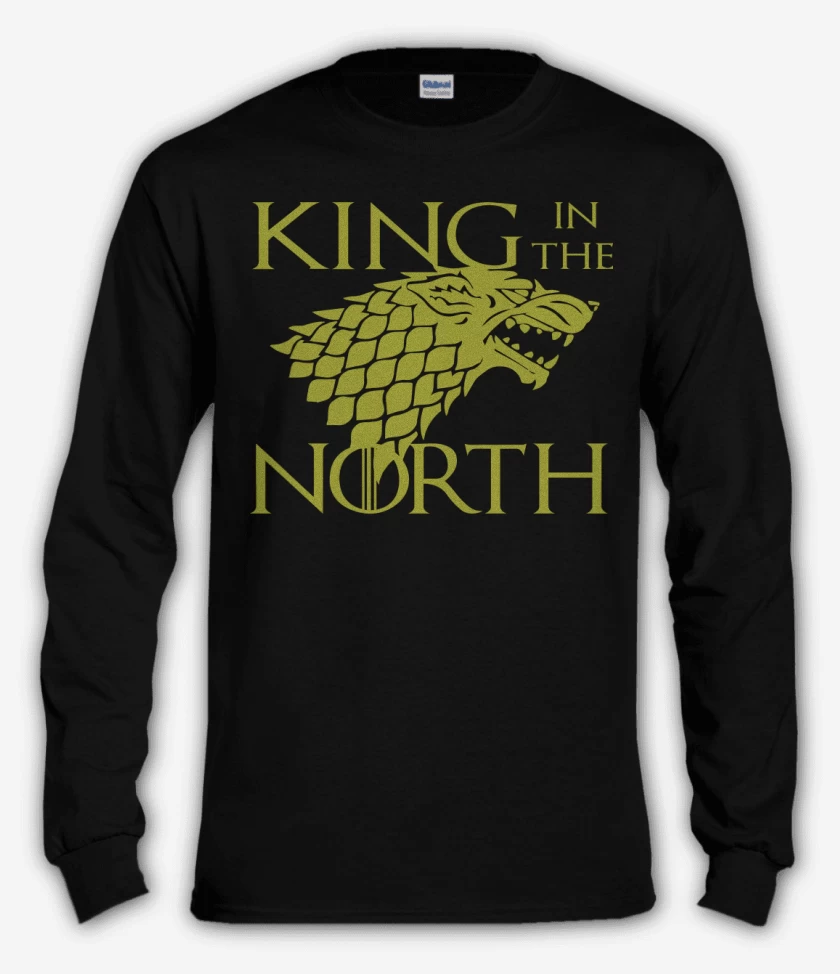 Polera manga larga King In The North