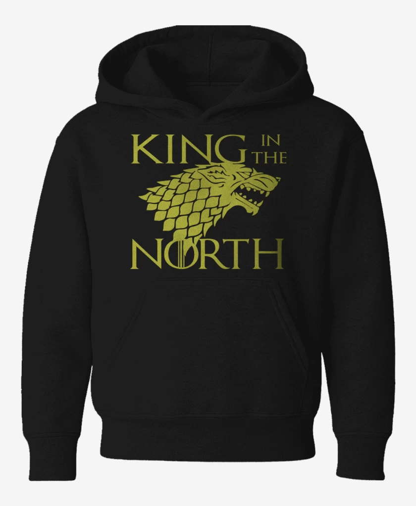 Poleron de niño Negro de King In The North