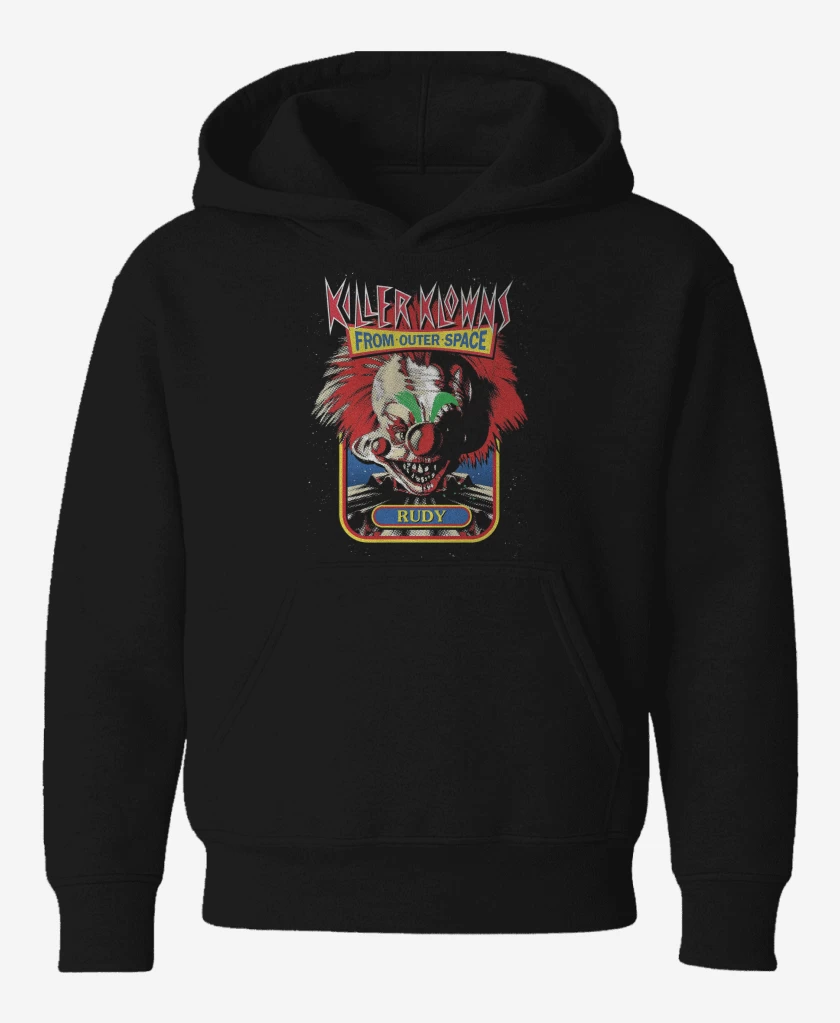 Poleron de niño Negro de Killer Klowns Rudy