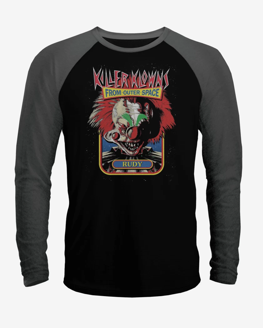 Polera Raglan Killer Klowns Rudy
