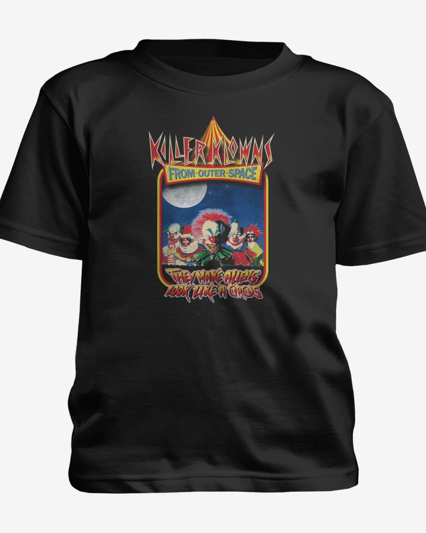 Polera de niño Negro de Killer Klows From Outer Space