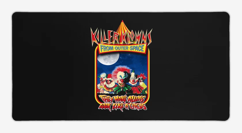 Mouse pad Gamer Negro de Killer Klows From Outer Space