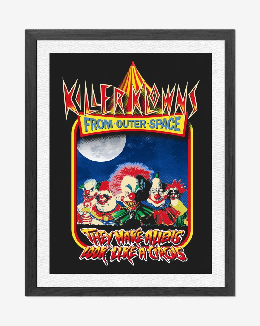 Cuadro decorativo Negro de Killer Klows From Outer Space