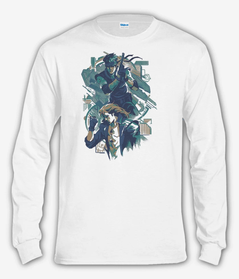 Polera manga larga Blanco de Los Niños Terrible