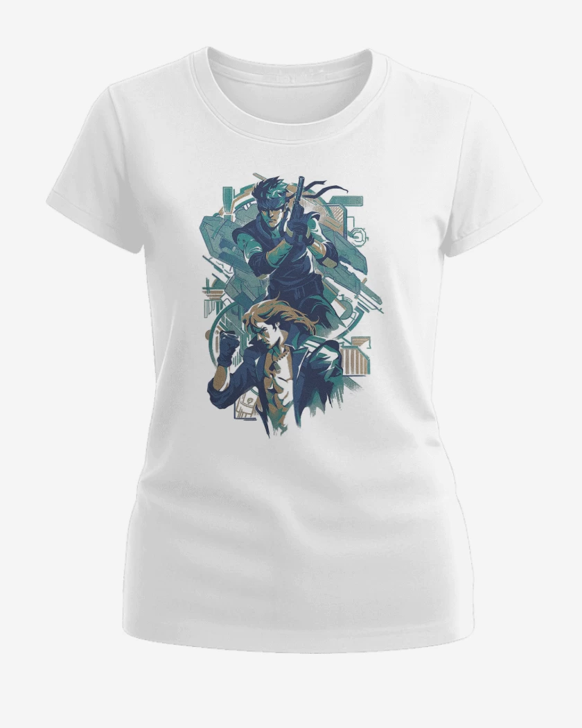 Polera de Mujer Blanco de Los Niños Terrible