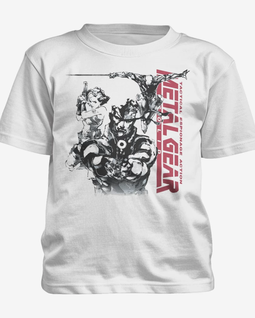 Polera de niño Blanco de Metal Gear Solid I