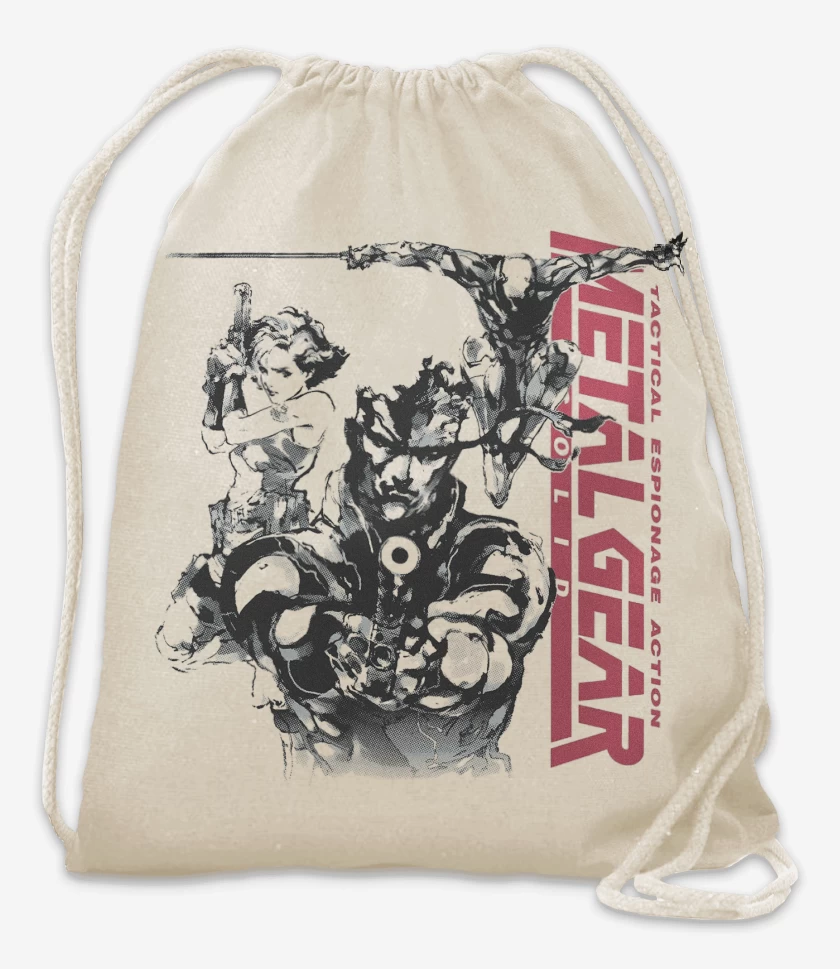 Mochila Blanco de Metal Gear Solid I