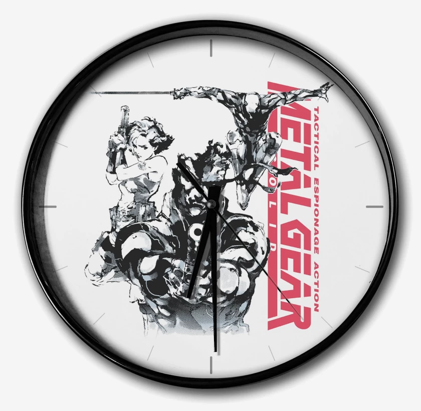 Reloj Blanco de Metal Gear Solid I