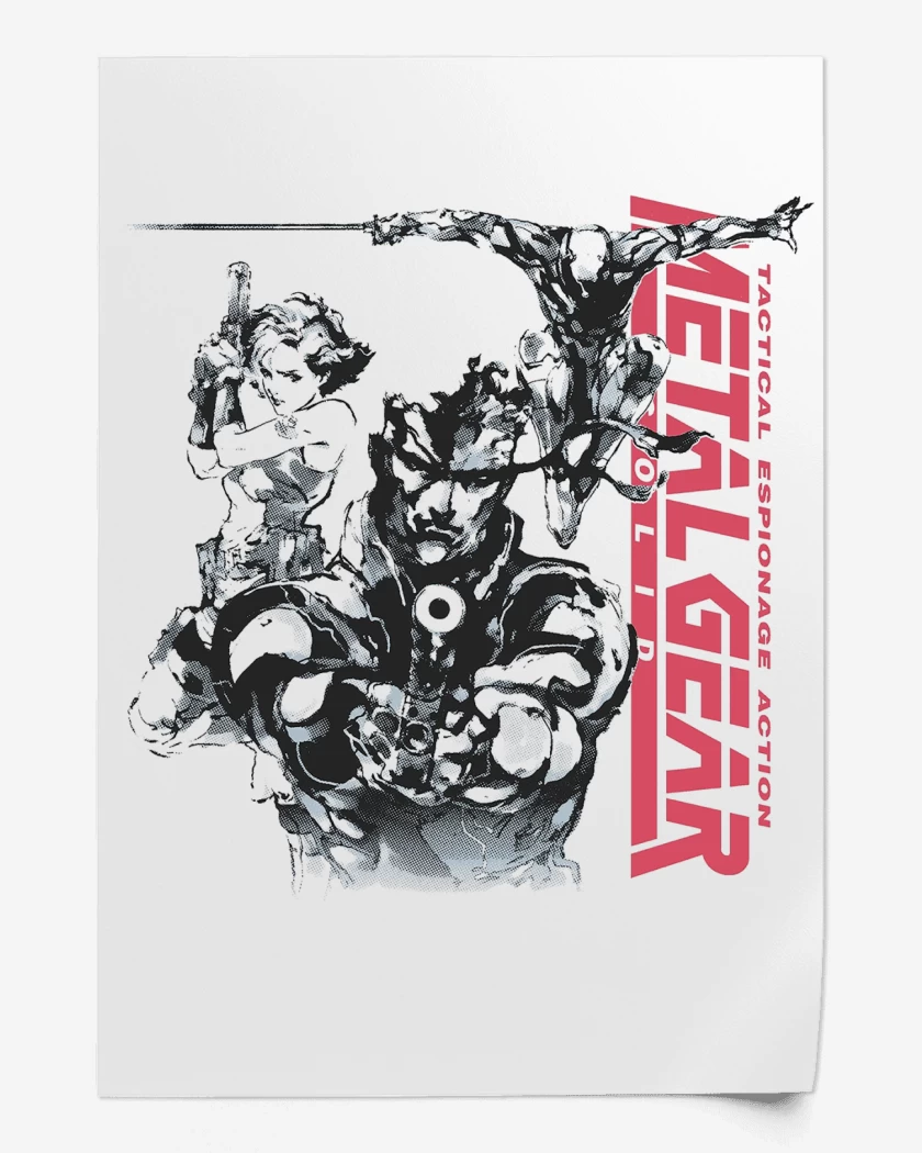 Print Metal Gear Solid I