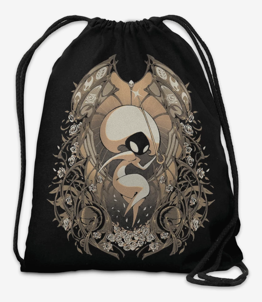 Mochila Negro de Hollow Knight Silksong Lace