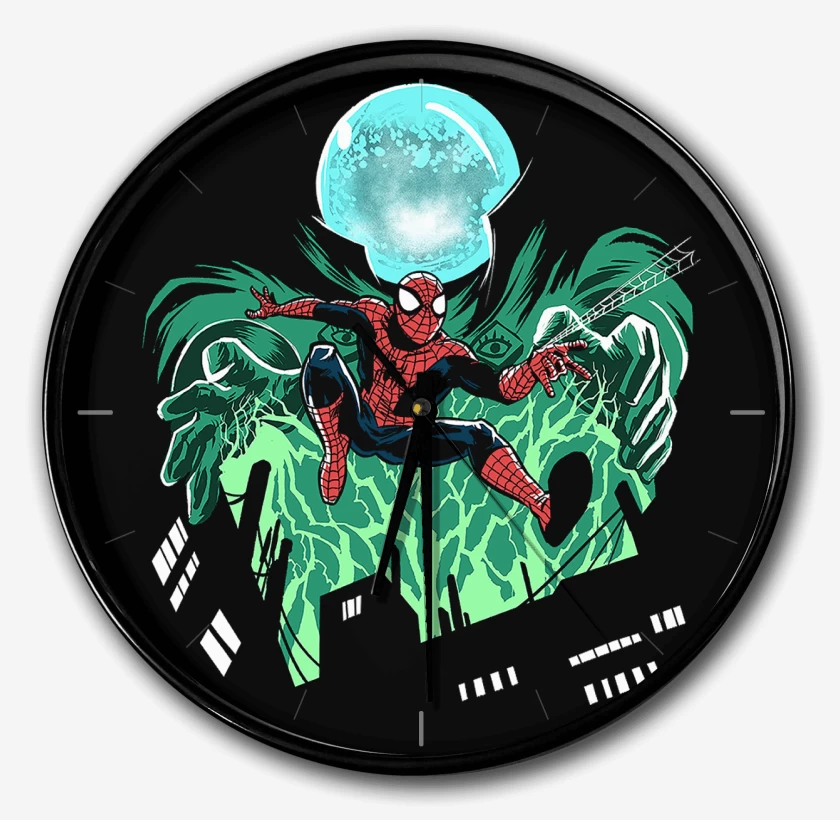Reloj Negro de Spider Trap