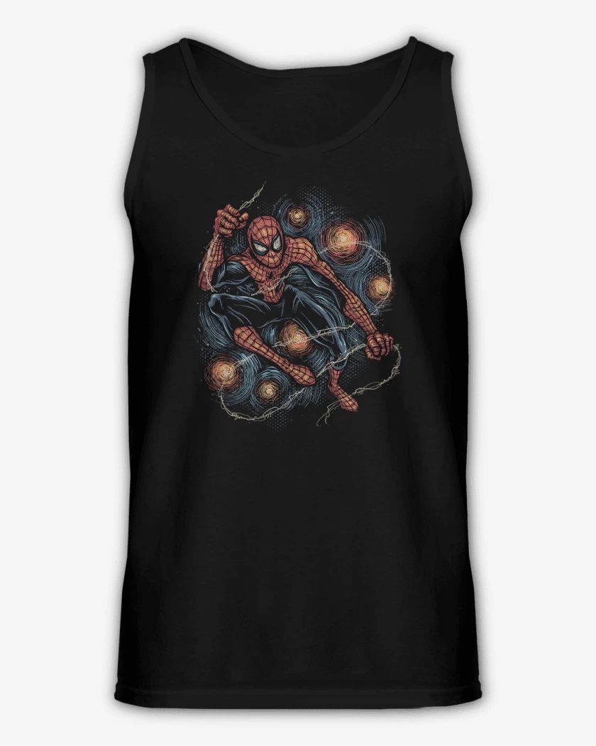 Sudadera Negro de Spiderman Night